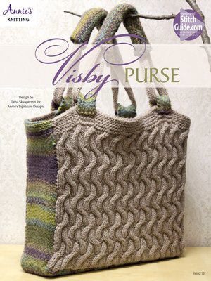 cover image of Visby Purse Knit Pattern